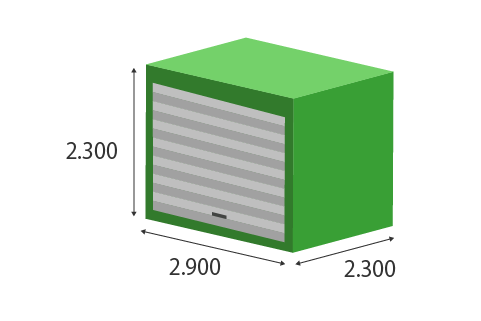 Bサイズ約4.0畳